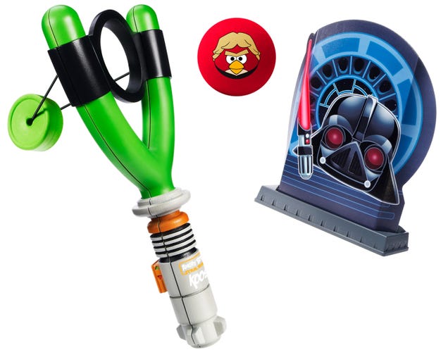 First look at the Angry Birds Star Wars crossover, behold the Pig Star!