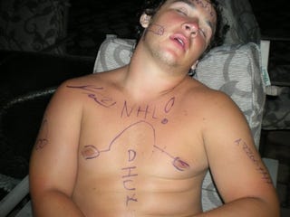 Deadspin Deleted Scenes: The One With Facial Art and STD Addendums