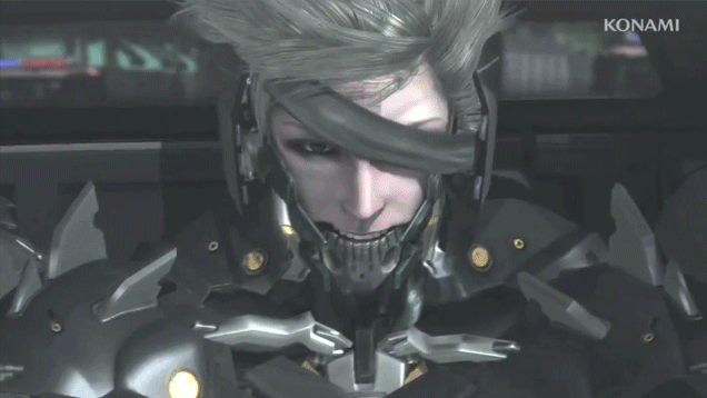 6 GIFS of Raiden Looking Cool in Metal Gear Rising: Revengeance