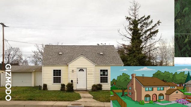 What The Simpsons' Springfield Looks Like in Real Life