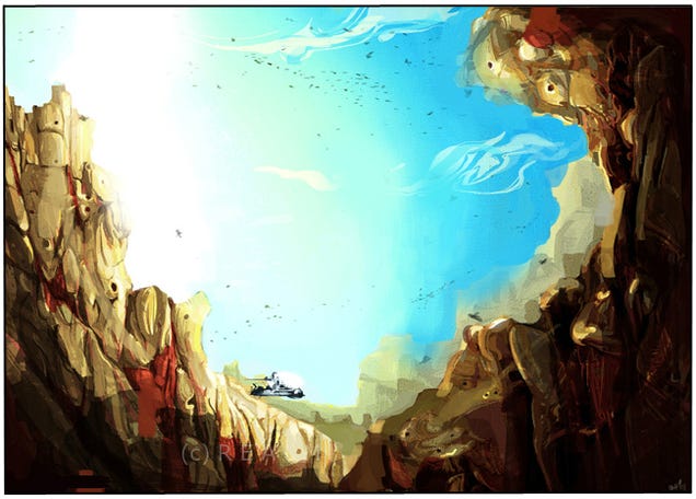 Some Valve Art From Portal & DOTA 2