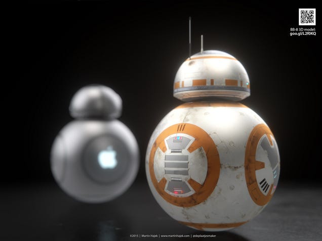 If Apple Made BB-8 Droids, They'd Be Adorable