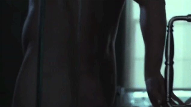 GIF of Ben Afflecks full frontal nude scene in Gone Girl 