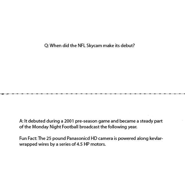 Use These Friday Night Flash Cards to Drop Some Knowledge on Super Bowl Sunday