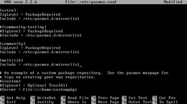 mirrorlist