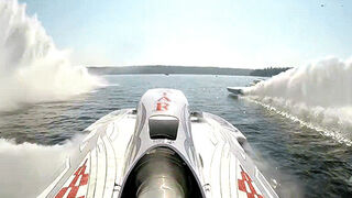 Insane GoPro video of the world's fastest race boats crashing at 200mph