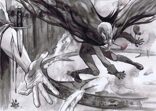 Concept art from the Sandman movie that never was