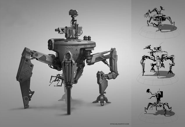 Let's Look at Some Killing Machines (And Giant Castles, And Steampunk Samus)