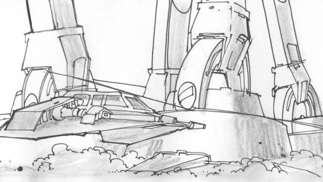 Unseen Empire Strikes Back Storyboards Detailing the Battle of Hoth!