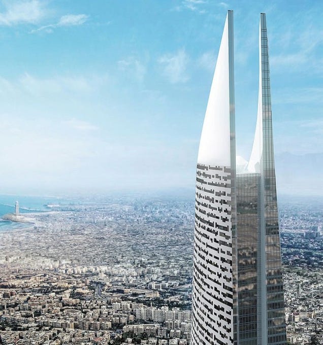 Someone wants to build a futuristic version of Sauron's tower in Africa