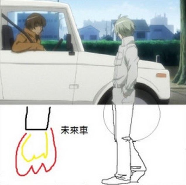 Trying to Explain an Awkward Anime Image