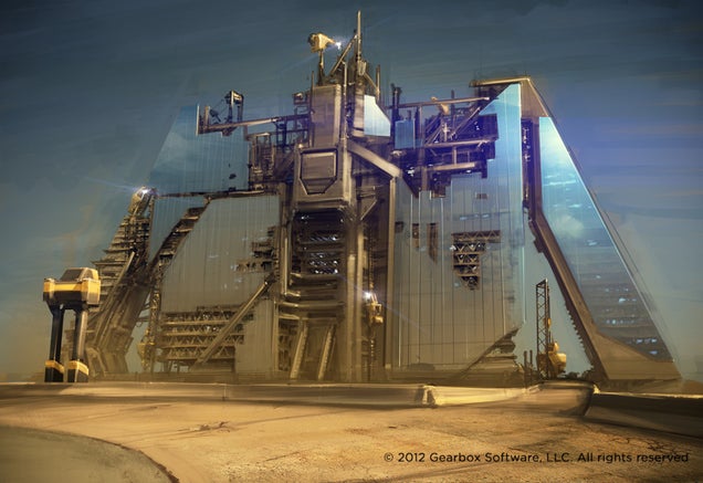 Some of The Concept Art Behind Borderlands 2