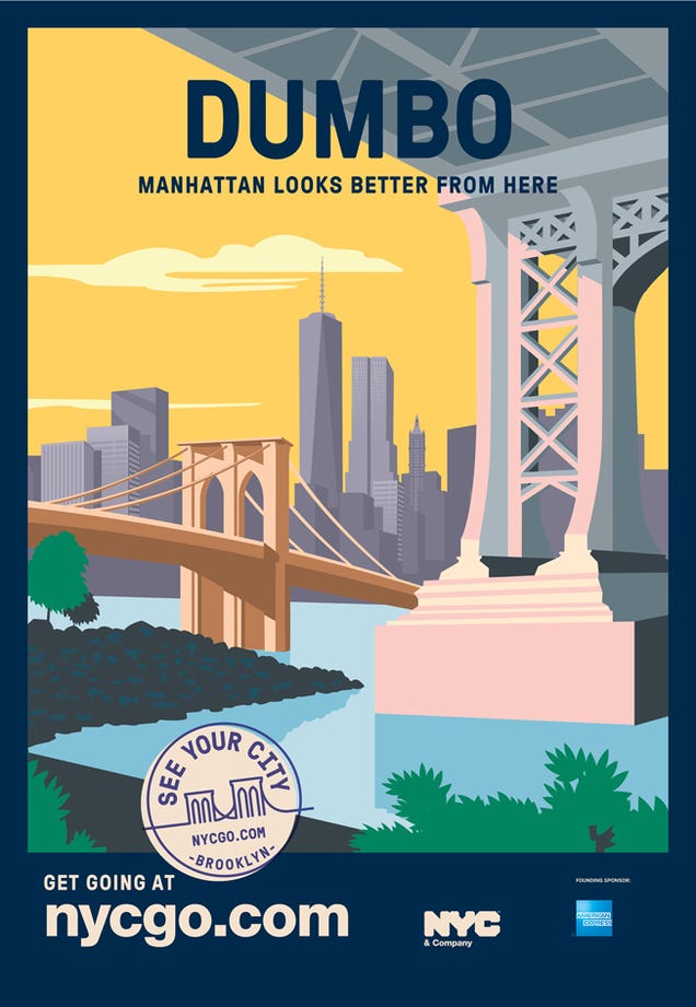 New NYC Tourism Ads Target Locals Too Lazy to Leave the Neighborhood