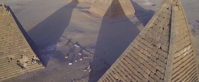 photo of Drone Captures Incredible Footage of Ancient Nubian Pyramids image