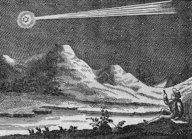 Stunning Depictions of Ancient Comets That Scared the Hell Out of Humans