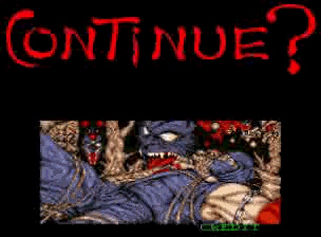 10 grandes pantallas de Continuar, o cuando el game over era un arte