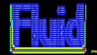 Fluid dynamics simulated using ASCII characters