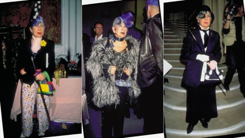 A Look Back at Some of Anna Piaggi's Most Extravagant Outfits