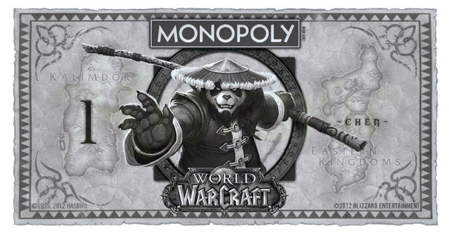 World of Warcraft Monopoly Puts a Fresh Face on Fake Currency