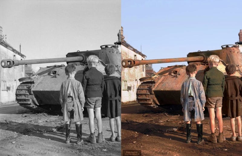 Estas increíbles fotos históricas están pasadas a color por una joven experta en Photoshop Iyk8u8o46m8beopwagag