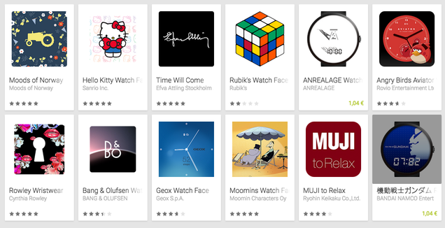 Android Wear launches m & # XE1; s covers advertising for Android Wear