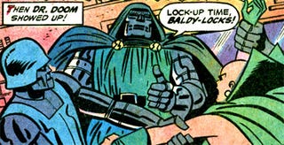 10 Times Doctor Doom's Dignity Went Down The Toilet