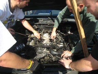 Advances In LeMons Penalty Cruelty: The Lexus LS400 Starter Removal Challenge!