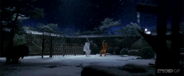 Here's a super fun video of the best sword fights in film history