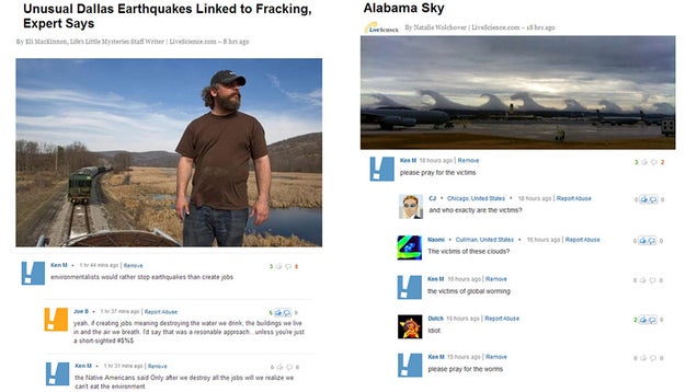 Well, at Least This Guy is Leaving Dumb Internet Comments on Purpose