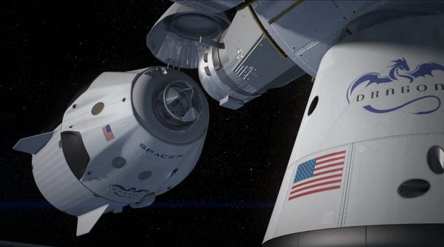 SpaceX Dragon V2, la nave capaz de llevar a 7 astronautas al espacio