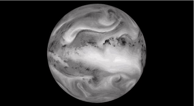 Planet Earth In Infrared, At 4k Resolution