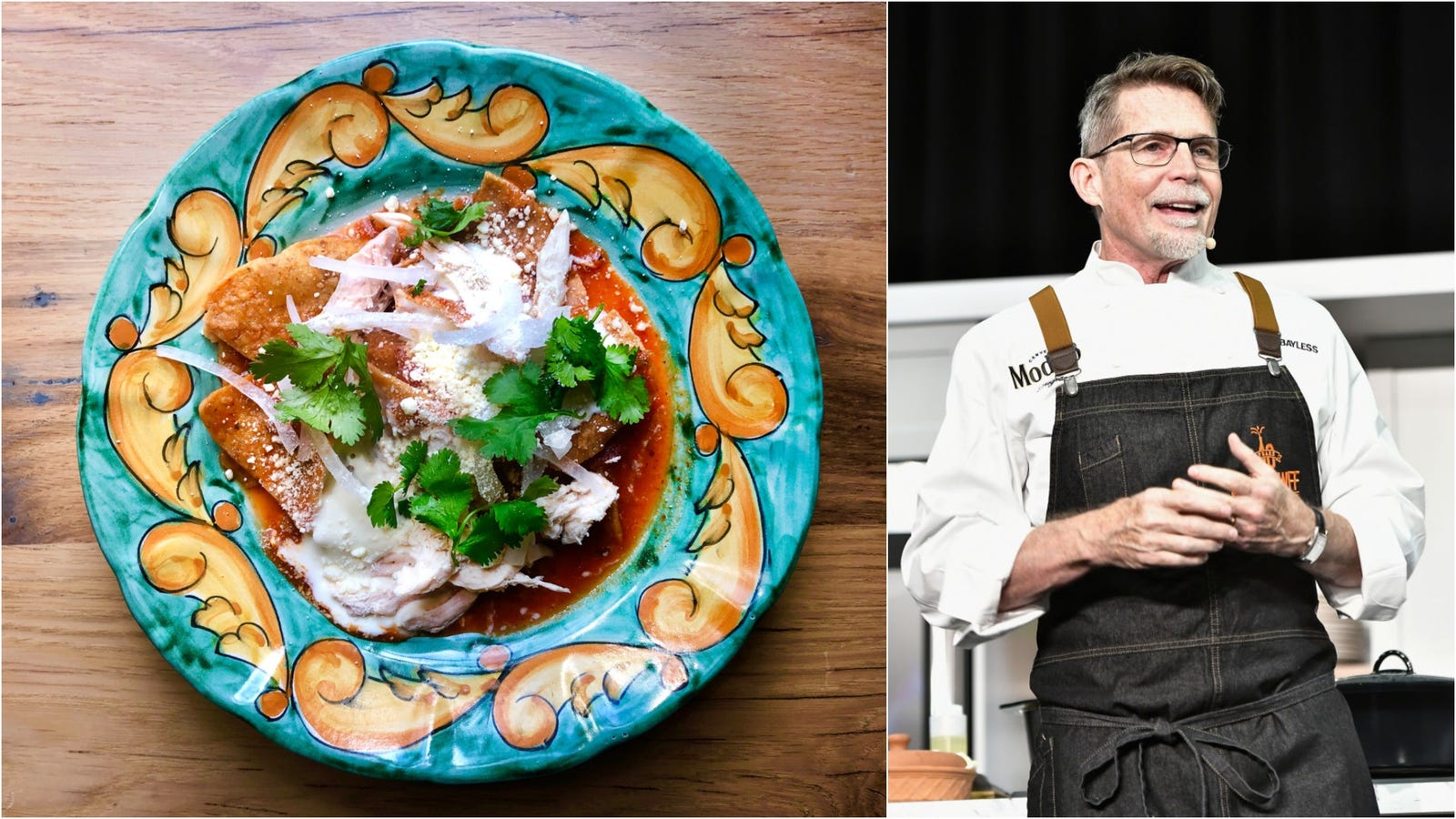 A chilaquiles private lesson with Rick Bayless - The Takeout