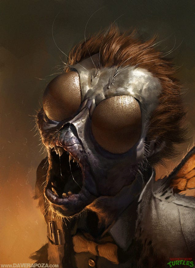 Astounding Teenage Mutant Ninja Turtles art brings the cartoon heroes to grim reality