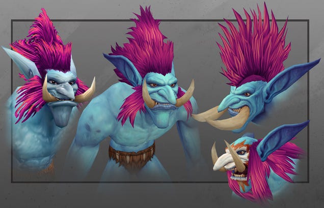 World of Warcraft Has New Trolls, And They Look Great