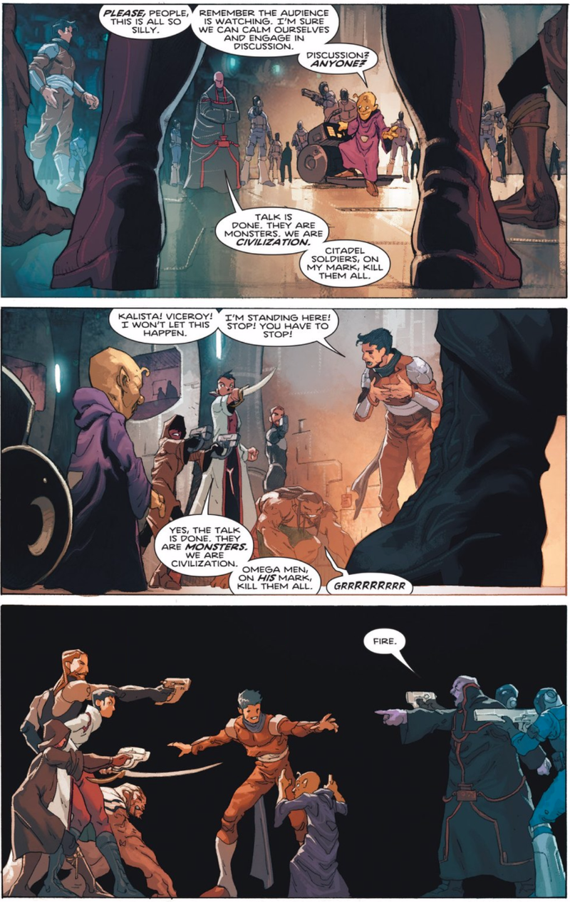 The Omega Men Are Not Superheroes