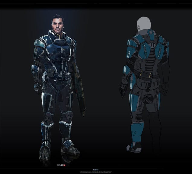 Stunning Mass Effect Portraits (And Dragon Age on a Leash)