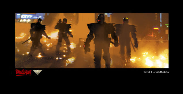 He Is The Law: Your First Look At Judge Dredd Movie!