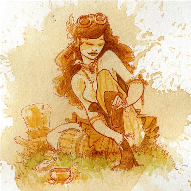 Hey Disney, this is the steampunk princess movie we want!