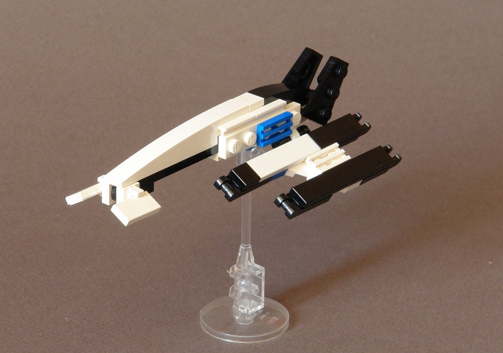 Tiny Lego Normandy Sr 2 From Mass Effect