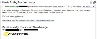 Okay Easton PR Guy, You Win
