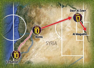 Are Messi And Barcelona Sending Secret Messages To Help Rebels Smuggle Guns Into Syria?