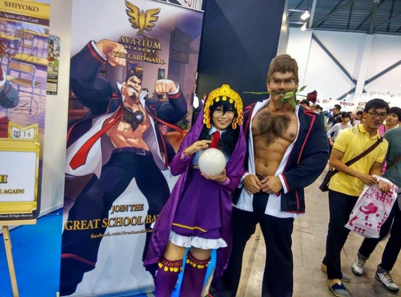 Enormous Muscles Sure Help with Cosplay