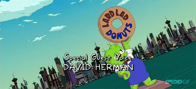 Watch the Futurama intro sequence made with Simpsons characters