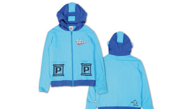 A Mega Man Hoodie. That Comes With a Mega Buster.