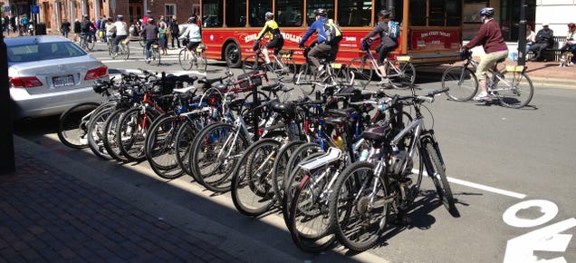 How More Bike Parking Could Make Cities Better For Everyone