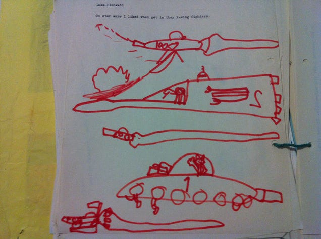 A Child's Sketchbook From the 1980s, Preserved For the 21st Century