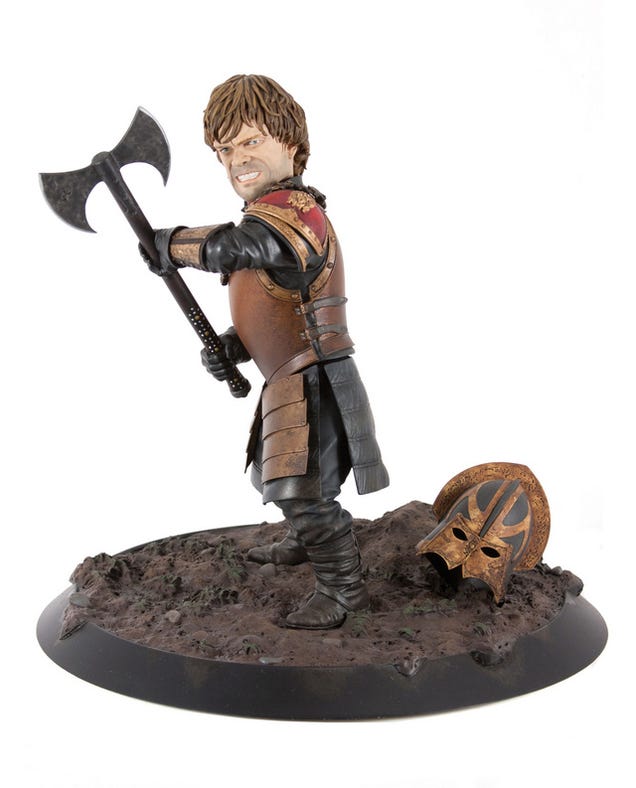 Tyrion Lannister Statue is Just Like The Man Himself: Small, Yet Impressive