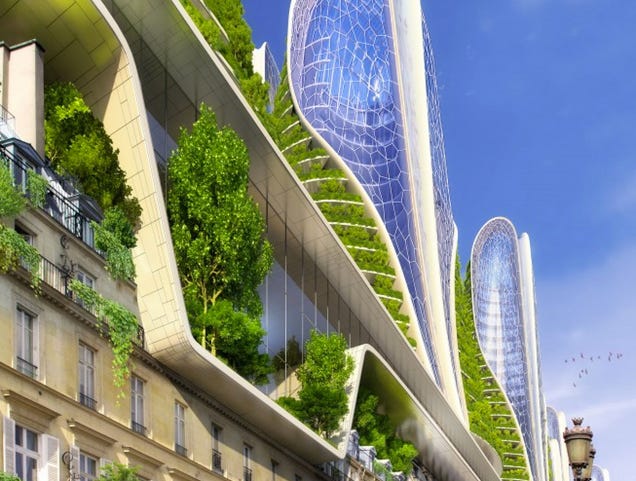 Paris as a Green and Sustainable Future City Is Even More Beautiful