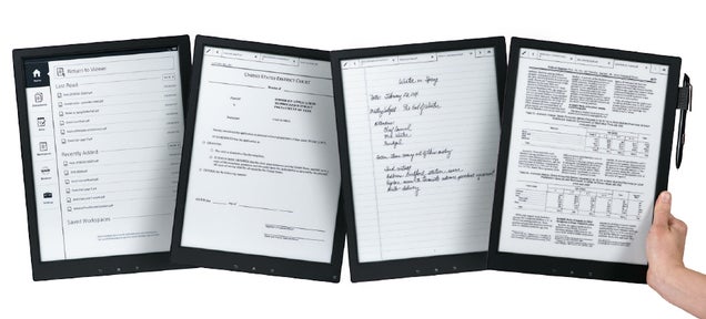 Sony&#39;s Digital Paper: A Bit Like Paper, a Lot Like $1,100