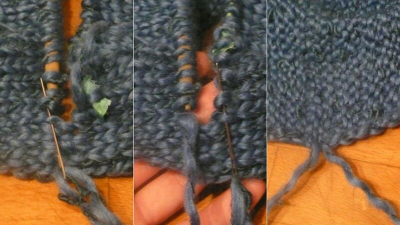 How To Knit A Burberry-Inspired Cowl